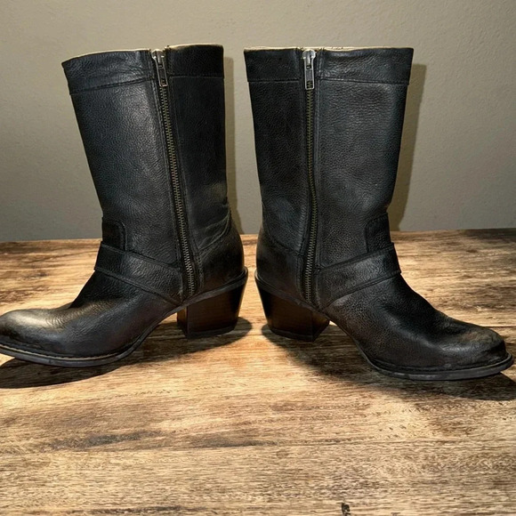 Durango Pull On Heeled Harness Western Boots Size 6.5 NWT - Picture 2 of 9